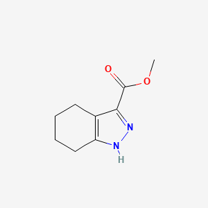 molecular formula C9H12N2O2 B2623713 4,5,6,7-四氢-1H-吲唑-3-羧酸甲酯 CAS No. 32286-98-9
