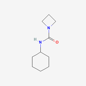 molecular formula C10H18N2O B2623715 N-cyclohexylazetidine-1-carboxamide CAS No. 1862923-39-4