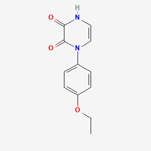 1-(4-Ethoxyphenyl)-1,4-dihydropyrazine-2,3-dione
