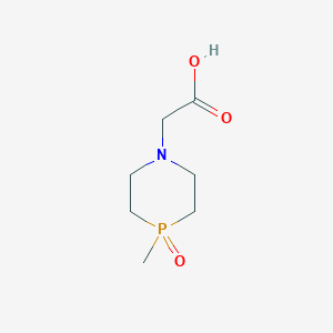 molecular formula C7H14NO3P B2623764 2-(4-Methyl-4-oxo-1,4lambda5-azaphosphinan-1-yl)acetic acid CAS No. 2445794-03-4