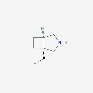 (1R,5R)-1-(Fluoromethyl)-3-azabicyclo[3.2.0]heptane