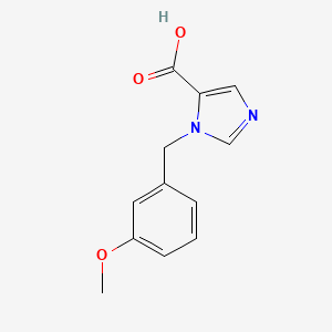 1-(3-Methoxybenzyl)-1H-imidazole-5-carboxylic acid