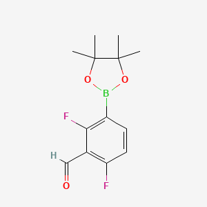 2,4-Difluoro-3-formylphenylboronic acid pinacol ester