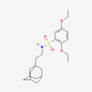 (2-Adamantanylethyl)[(2,5-diethoxyphenyl)sulfonyl]amine