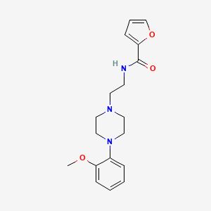N-[2-[4-(2-Methoxyphenyl)piperazino]ethyl]-2-furancarboxamide
