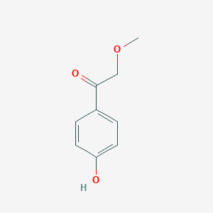 molecular formula C9H10O3 B026239 1-(4-羟基苯基)-2-甲氧基乙酮 CAS No. 32136-81-5