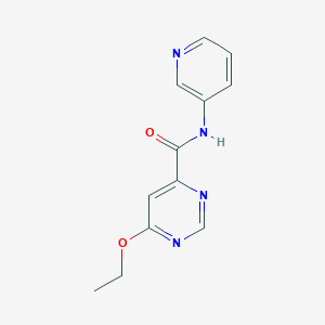 6-ethoxy-N-(pyridin-3-yl)pyrimidine-4-carboxamide