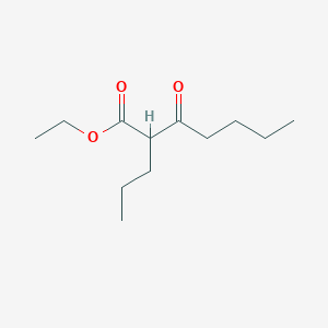 molecular formula C12H22O3 B026240 3-氧代-2-丙基庚酸乙酯 CAS No. 96610-56-9