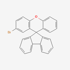 molecular formula C25H15BrO B2624039 2'-Bromospiro[fluorene-9,9'-xanthene] CAS No. 1477458-14-2