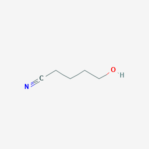 molecular formula C5H9NO B2624086 5-Hydroxypentanenitrile CAS No. 2427-16-9; 74066-94-7