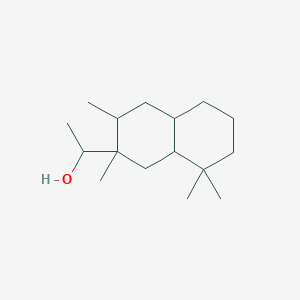 1-(2,3,8,8-Tetramethyldecahydronaphthalen-2-yl)ethanol