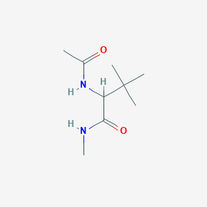 molecular formula C9H18N2O2 B2624135 2-acetamido-N,3,3-trimethylbutanamide CAS No. 82320-43-2