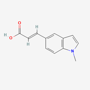 (2E)-3-(1-methyl-1H-indol-5-yl)acrylic acid