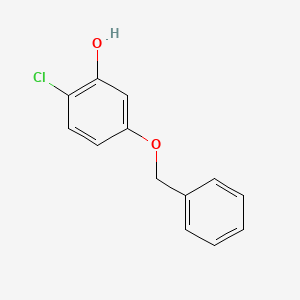 molecular formula C13H11ClO2 B2624243 5-(Benzyloxy)-2-chlorophenol CAS No. 1881288-65-8