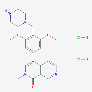 molecular formula C22H28Cl2N4O3 B2624244 Brd7-IN-1 CAS No. 2448414-48-8