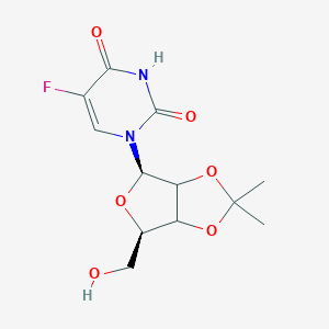 molecular formula C₁₂H₁₅FN₂O₆ B026243 2',3'-O-异丙基亚烷基-5-氟尿苷 CAS No. 2797-17-3