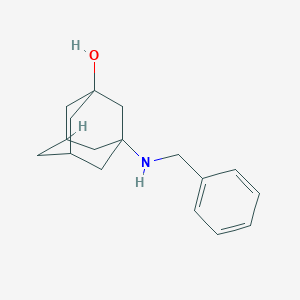 molecular formula C17H23NO B262435 3-(Benzylamino)-1-adamantanol 