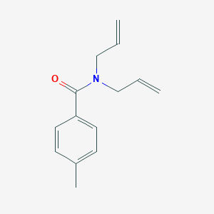 molecular formula C14H17NO B262437 N,N-diallyl-4-methylbenzamide 