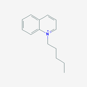 molecular formula C14H18N+ B262438 1-Pentylquinolinium 