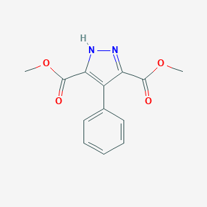 molecular formula C13H12N2O4 B262440 Dimethyl 4-phenyl-1H-pyrazole-3,5-dicarboxylate 