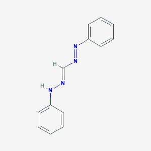 molecular formula C13H12N4 B262450 1-Phenyl-2-(2-phenylcarbohydrazonoyl)diazene 