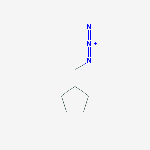 molecular formula C6H11N3 B2624582 Azidomethylcyclopentane CAS No. 455256-35-6