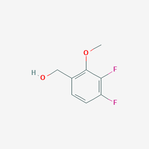 molecular formula C8H8F2O2 B2624597 (3,4-Difluoro-2-methoxyphenyl)methanol CAS No. 1779895-68-9