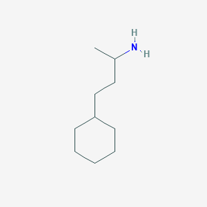 molecular formula C10H21N B2624599 4-Cyclohexylbutan-2-amine CAS No. 791752-94-8