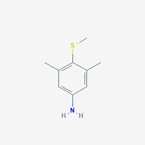 3,5-Dimethyl-4-(methylsulfanyl)phenylamine