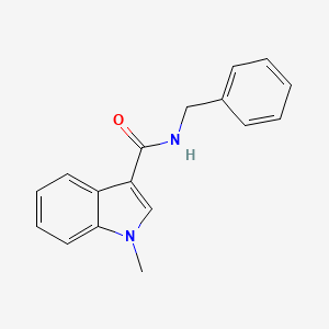 molecular formula C17H16N2O B2624662 N-benzyl-1-methyl-1H-indole-3-carboxamide CAS No. 625090-79-1