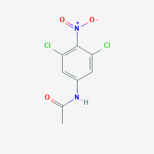molecular formula C8H6Cl2N2O3 B262469 N-(3,5-dichloro-4-nitrophenyl)acetamide 