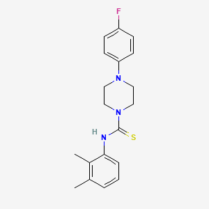 molecular formula C19H22FN3S B2624704 N-(2,3-dimethylphenyl)-4-(4-fluorophenyl)piperazine-1-carbothioamide CAS No. 444285-41-0