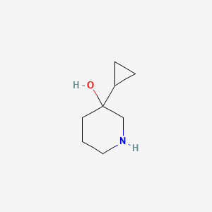 3-Cyclopropylpiperidin-3-ol