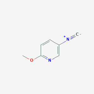 molecular formula C7H6N2O B2624820 5-Isocyano-2-methoxypyridine CAS No. 1267528-51-7