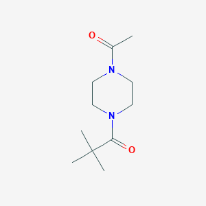 1-(4-Acetylpiperazin-1-yl)-2,2-dimethylpropan-1-one