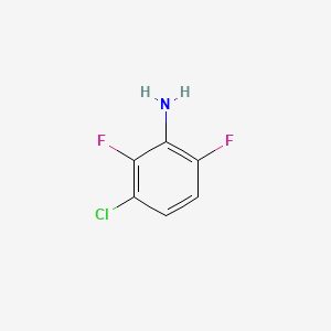 molecular formula C6H4ClF2N B2624877 3-氯-2,6-二氟苯胺 CAS No. 287172-82-1