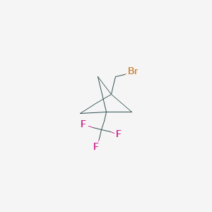1-(Bromomethyl)-3-(trifluoromethyl)bicyclo[1.1.1]pentane