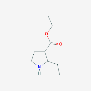 Ethyl 2-ethylpyrrolidine-3-carboxylate