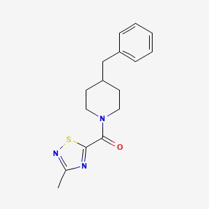 (4-Benzylpiperidin-1-yl)(3-methyl-1,2,4-thiadiazol-5-yl)methanone