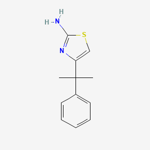 2-Thiazolamine, 4-(1-methyl-1-phenylethyl)-