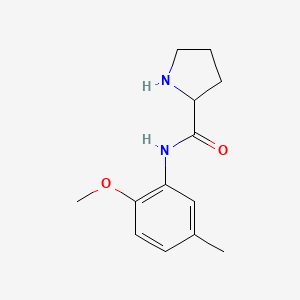 N-(2-Methoxy-5-methylphenyl)pyrrolidine-2-carboxamide