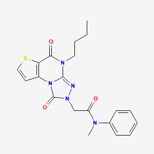molecular formula C20H21N5O3S B2625253 Chembl4549066 CAS No. 1359396-44-3