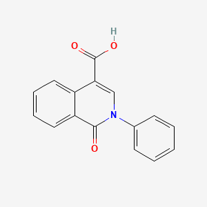 1-Oxo-2-phenyl-1,2-dihydroisoquinoline-4-carboxylic acid