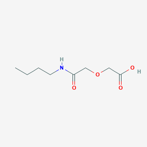 molecular formula C8H15NO4 B262529 [2-(Butylamino)-2-oxoethoxy]acetic acid 