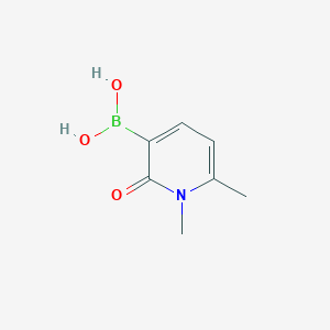 molecular formula C7H10BNO3 B2625311 (1,6-Dimethyl-2-oxo-1,2-dihydropyridin-3-yl)boronic acid CAS No. 1454814-96-0