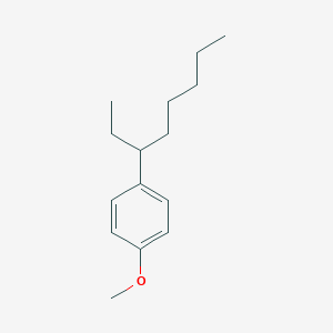 molecular formula C15H24O B2625393 1-Methoxy-4-(octan-3-yl)benzene CAS No. 3307-21-9