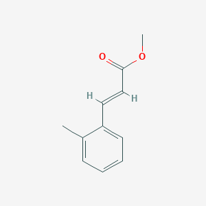 molecular formula C11H12O2 B2625597 (2E)-3-(2-甲基苯基)-2-丙烯酸甲酯 CAS No. 130451-86-4