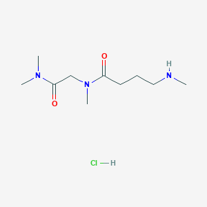 N-[(dimethylcarbamoyl)methyl]-N-methyl-4-(methylamino)butanamide hydrochloride