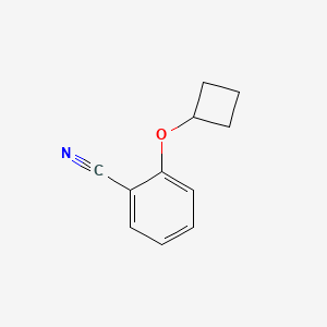 molecular formula C11H11NO B2625668 2-环丁氧基苯甲腈 CAS No. 1247509-37-0