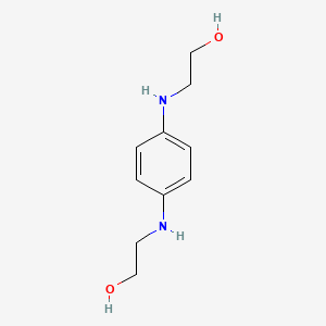 molecular formula C10H16N2O2 B2625835 2-[4-(2-Hydroxyethylamino)anilino]ethanol CAS No. 63886-74-8